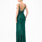 INAYA PLUNGE NECK MAXI BL81D32L