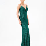 INAYA PLUNGE NECK MAXI BL81D32L