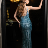 HANAMI PATTERN SEQUIN MAXI BL83D0122