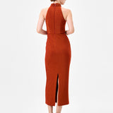 CHARISMA HIGH NECK MIDI BL83D0209