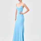 JANNA SWEETHEART FISHTAIL MAXI BL83D0120