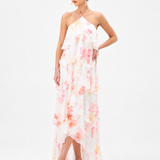 BIANKA ARROW NECK FLORAL MAXI BL83D64817D14