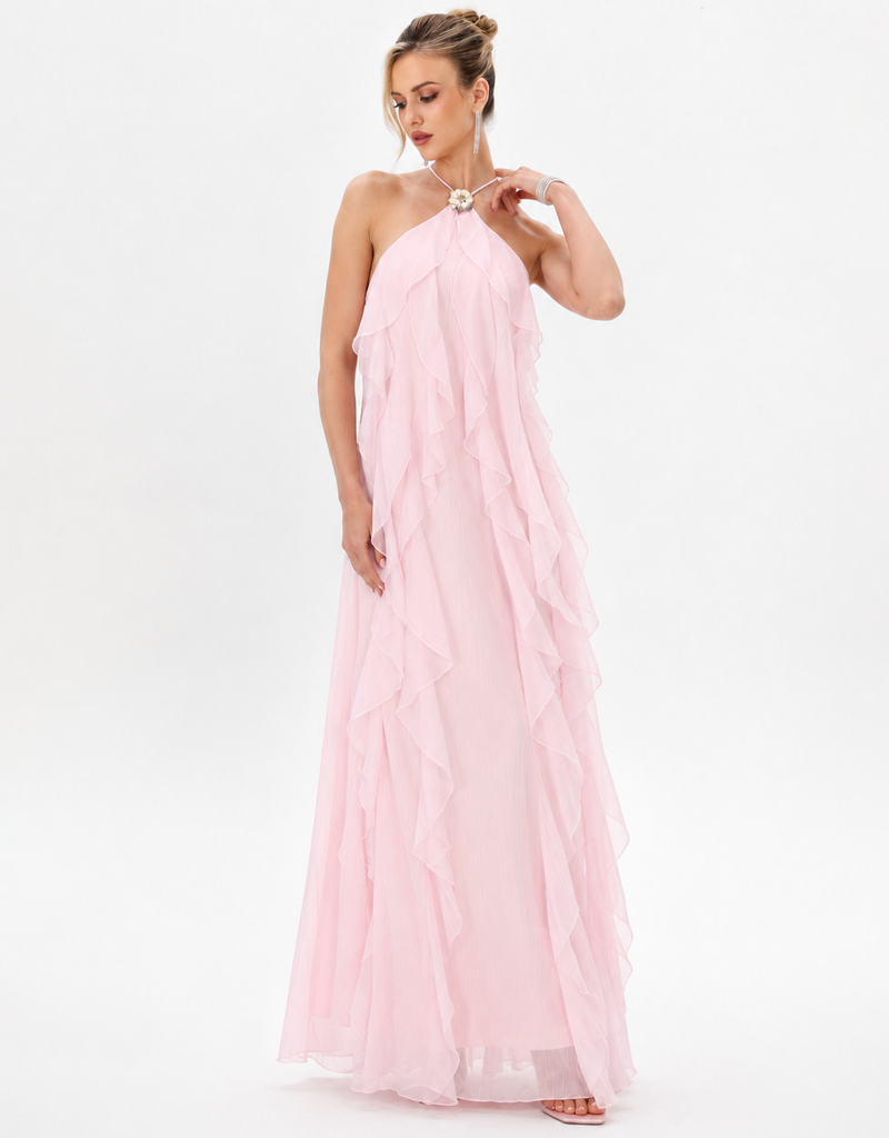 GILLY ARROW TIERED MAXI BL83D65021F