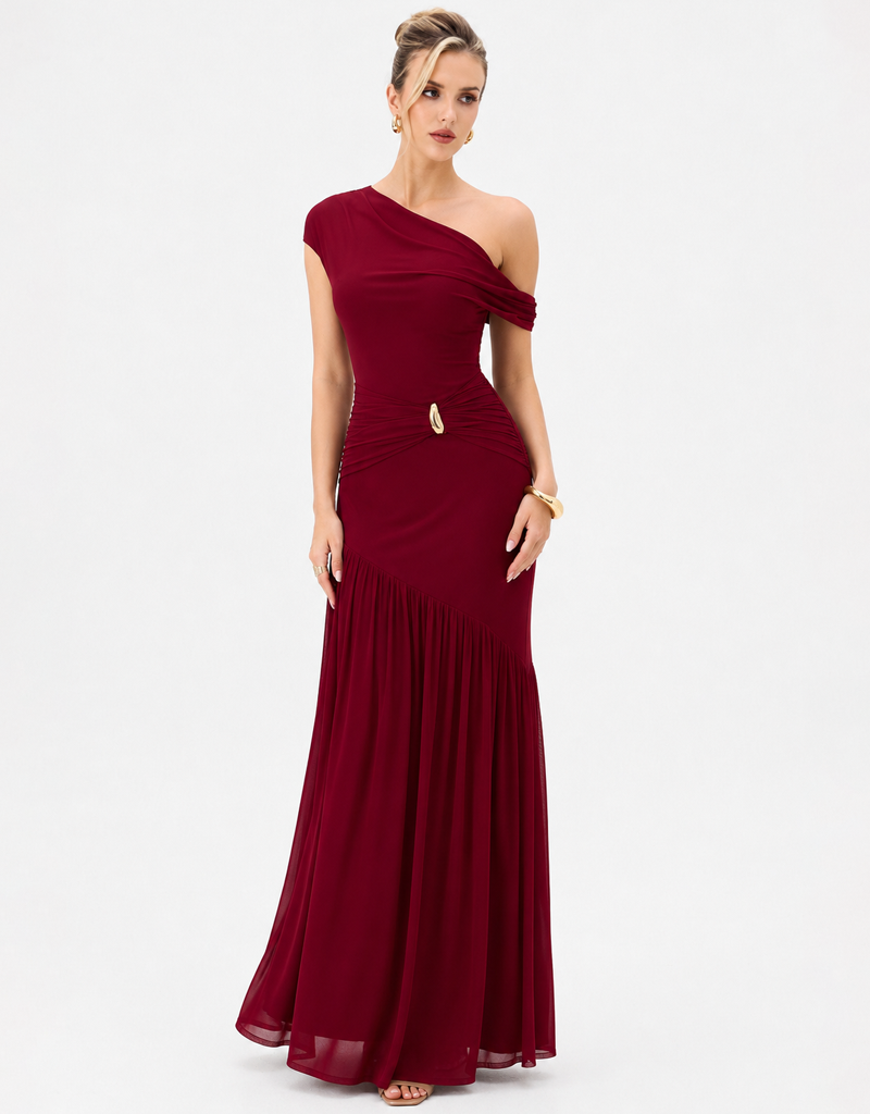 FLOE ASYMMETIRC OVERLAY MAXI BL83KA0292K01