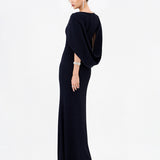 BLANCA CAPE FISHTAIL MAXI BL84D0407