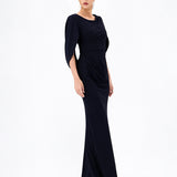 BLANCA CAPE FISHTAIL MAXI BL84D0407