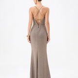 TRISH STRAPPY CORSET MAXI BL84D0408