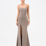 TRISH STRAPPY CORSET MAXI BL84D0408