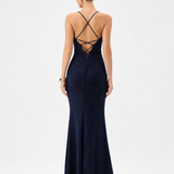 TRISH STRAPPY CORSET MAXI BL84D0408