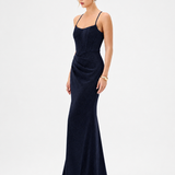 TRISH STRAPPY CORSET MAXI BL84D0408