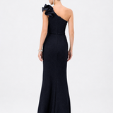 ILLIA FRILL SHOULDER MAXI BL84D0409
