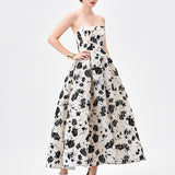 CASSANDER STRAPLESS MIDAXI BL84D0418