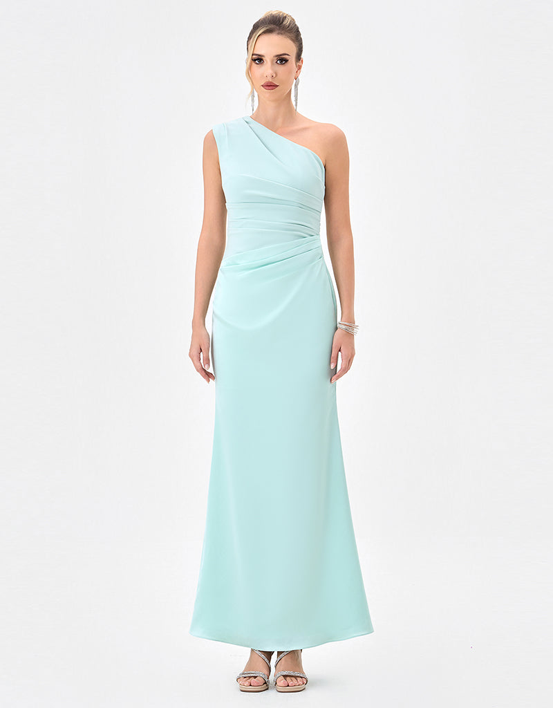 LEINA ONE SHOULDER MAXI BL85D0401