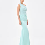 LEINA ONE SHOULDER MAXI BL85D0401