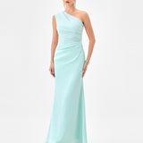 LEINA ONE SHOULDER MAXI BL85D0401