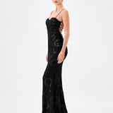 CINDY LACE UP MAXI BL85D0406