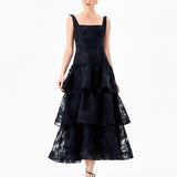 BESTY SQUARED TIERED MIDI BL86D07206
