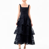 BESTY SQUARED TIERED MIDI BL86D07206