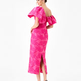 SOLIEL DRAMATIC SHOULDER COLUMN MIDI BL86D07208