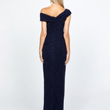 MELISSA ASYMMETRIC GATHERED DRESS BL86D07221