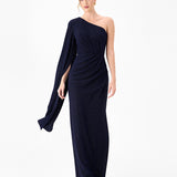MARCELL ONE SHOULDER MAXI BL86D07222