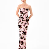CHARLENE POINTED DRAPED MAXI BL86D07227