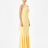 HALISA HIGH NECK GOWN BL86D07229