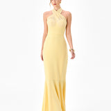 HALISA HIGH NECK GOWN BL86D07229