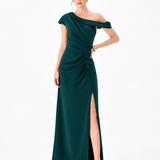 ZENNY PLEATED MAXI BL86D07231