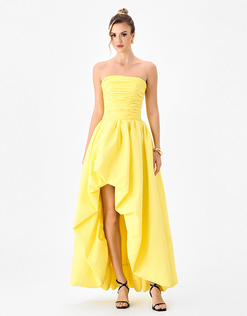 CLOVER STRAPLESS BALLOON HI LO BL86D07240