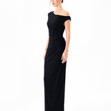 ELLA ASYMMETRIC MAXI BL86D07243
