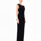 ELLA ASYMMETRIC MAXI BL86D07243