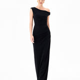 ELLA ASYMMETRIC MAXI BL86D07243