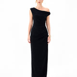 ELLA ASYMMETRIC MAXI BL86D07243