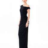 ELLA ASYMMETRIC MAXI BL86D07243