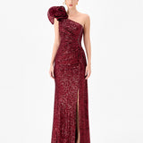 MILLER STATEMENT ROSETTE GOWN BL86D07303