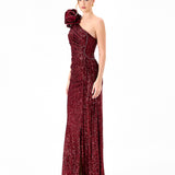 MILLER STATEMENT ROSETTE GOWN BL86D07303