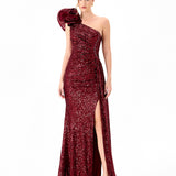 MILLER STATEMENT ROSETTE GOWN BL86D07303