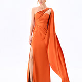PALMER SATIN SASH GOWN BL86D07304