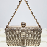 JELINE GOLD SHIMMER CLUTCH C1025140