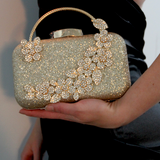 CHARLY TOP HANDLE CLUTCH GOLD 2483A