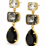 CELESTE BLACK EARRINGS