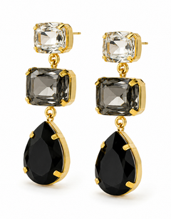 CELESTE BLACK EARRINGS