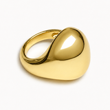GOLDEN PEBBLE STATEMENT RING J2511R05G