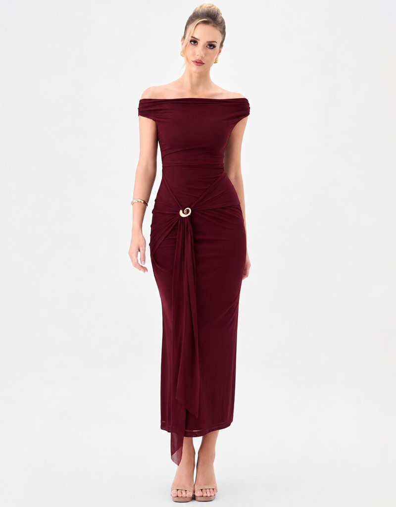 AMY ASYMMETIRC MIDAXI BL83DCM6632H