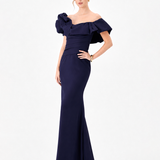 SMINTY DRAMATIC FRILL GOWN B86D0757