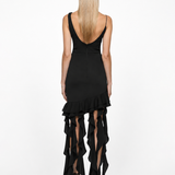 ALESSANDRA RUFFLE MINI DRESS B63D02S