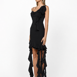 ALESSANDRA RUFFLE MINI DRESS B63D02S