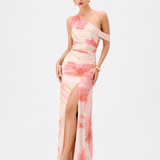 CINTHYA OFF SHOULDER MAXI BL83KA0334D06