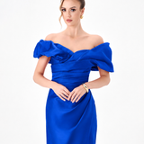 OLIVYA OFF SHOULDER MAXI BL87D0910